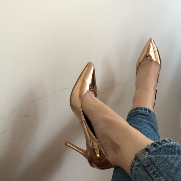 Rose gold high hells - Picture 8 of 8